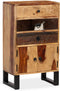 vidaXL - Dressoir - 50x30x86 - cm - massief - sheeshamhout