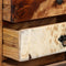 vidaXL - Dressoir - 50x30x86 - cm - massief - sheeshamhout