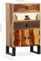 vidaXL - Dressoir - 50x30x86 - cm - massief - sheeshamhout