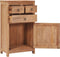 vidaXL - Dressoir - 50x30x90 - cm - massief - teakhout