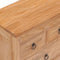 vidaXL - Dressoir - 50x30x90 - cm - massief - teakhout