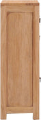 vidaXL - Dressoir - 50x30x90 - cm - massief - teakhout
