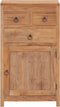 vidaXL - Dressoir - 50x30x90 - cm - massief - teakhout