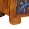 vidaXL - Dressoir - 50x35x60 - massief - acaciahout - veelkleurig