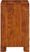 vidaXL - Dressoir - 50x35x60 - massief - acaciahout - veelkleurig