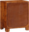 vidaXL - Dressoir - 50x35x60 - massief - acaciahout - veelkleurig