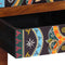 vidaXL - Dressoir - 50x35x60 - massief - acaciahout - veelkleurig
