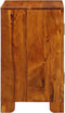 vidaXL - Dressoir - 50x35x60 - massief - acaciahout - veelkleurig