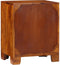 vidaXL - Dressoir - 50x35x60 - massief - acaciahout - veelkleurig