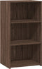 vidaXL - Dressoir - 50x41x93 - cm - bewerkt - hout - bruin - eikenkleurig