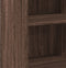 vidaXL - Dressoir - 50x41x93 - cm - bewerkt - hout - bruin - eikenkleurig
