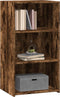 vidaXL - Dressoir - 50x41x93 - cm - bewerkt - hout - gerookt - eikenkleurig