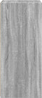 vidaXL - Dressoir - 50x41x93 - cm - bewerkt - hout - grijs - sonoma - eikenkleurig