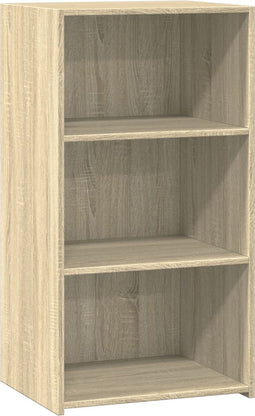 vidaXL - Dressoir - 50x41x93 - cm - bewerkt - hout - sonoma - eikenkleurig