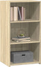 vidaXL - Dressoir - 50x41x93 - cm - bewerkt - hout - sonoma - eikenkleurig