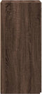 vidaXL - Dressoir - 50x42,5x93 - cm - bewerkt - hout - bruin - eikenkleur