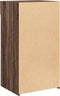 vidaXL - Dressoir - 50x42,5x93 - cm - bewerkt - hout - bruin - eikenkleur