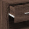 vidaXL - Dressoir - 50x42,5x93 - cm - bewerkt - hout - bruin - eikenkleur