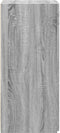 vidaXL - Dressoir - 50x42,5x93 - cm - bewerkt - hout - grijs - sonoma - eikenkleurig