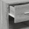 vidaXL - Dressoir - 50x42,5x93 - cm - bewerkt - hout - grijs - sonoma - eikenkleurig