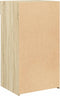 vidaXL - Dressoir - 50x42,5x93 - cm - bewerkt - hout - sonoma - eikenkleurig