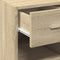 vidaXL - Dressoir - 50x42,5x93 - cm - bewerkt - hout - sonoma - eikenkleurig