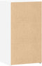 vidaXL - Dressoir - 50x42,5x93 - cm - bewerkt - hout - wit