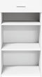 vidaXL - Dressoir - 50x42,5x93 - cm - bewerkt - hout - wit