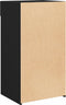 vidaXL - Dressoir - 50x42,5x93 - cm - bewerkt - hout - zwart