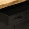vidaXL - Dressoir - 55x30x71 - cm - massief - mangohout