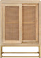 vidaXL - Dressoir - 55x30x76 - cm - massief - mangohout - en - ijzer