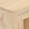vidaXL - Dressoir - 55x30x76 - cm - massief - mangohout - en - ijzer