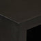 vidaXL - Dressoir - 55x30x76 - cm - massief - mangohout - en - ijzer - zwart