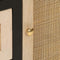 vidaXL - Dressoir - 55x30x76 - cm - massief - mangohout - en - ijzer - zwart