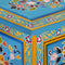 vidaXL - Dressoir - 55x30x76 - cm - massief - mangohout - turquoise
