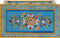 vidaXL - Dressoir - 55x30x76 - cm - massief - mangohout - turquoise