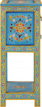 vidaXL - Dressoir - 55x30x76 - cm - massief - mangohout - turquoise