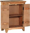 vidaXL - Dressoir - 55x33x75 - cm - massief - acaciahout - en - gerecycled - hout