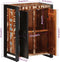 vidaXL - Dressoir - 55x35x70 - cm - massief - gerecycled - hout - meerkleurig