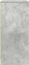 vidaXL - Dressoir - 57x34x76 - cm - bewerkt - hout - betongrijs
