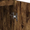 vidaXL - Dressoir - 57x34x76 - cm - bewerkt - hout - gerookt - eikenkleurig