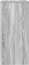 vidaXL - Dressoir - 57x34x76 - cm - bewerkt - hout - grijs - sonoma - eikenkleurig