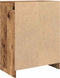 vidaXL - Dressoir - 57x34x76 - cm - bewerkt - hout - oud - houtkleurig