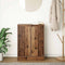 vidaXL - Dressoir - 57x34x76 - cm - bewerkt - hout - oud - houtkleurig