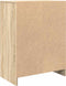 vidaXL - Dressoir - 57x34x76 - cm - bewerkt - hout - sonoma - eikenkleurig