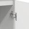 vidaXL - Dressoir - 57x34x76 - cm - bewerkt - hout - wit