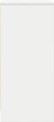 vidaXL - Dressoir - 57x34x76 - cm - bewerkt - hout - wit