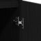 vidaXL - Dressoir - 57x34x76 - cm - spaanplaat - zwart - eikenkleurig