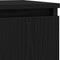 vidaXL - Dressoir - 57x34x76 - cm - spaanplaat - zwart - eikenkleurig