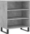 vidaXL - Dressoir - 57x35x70 - cm - bewerkt - hout - betongrijs